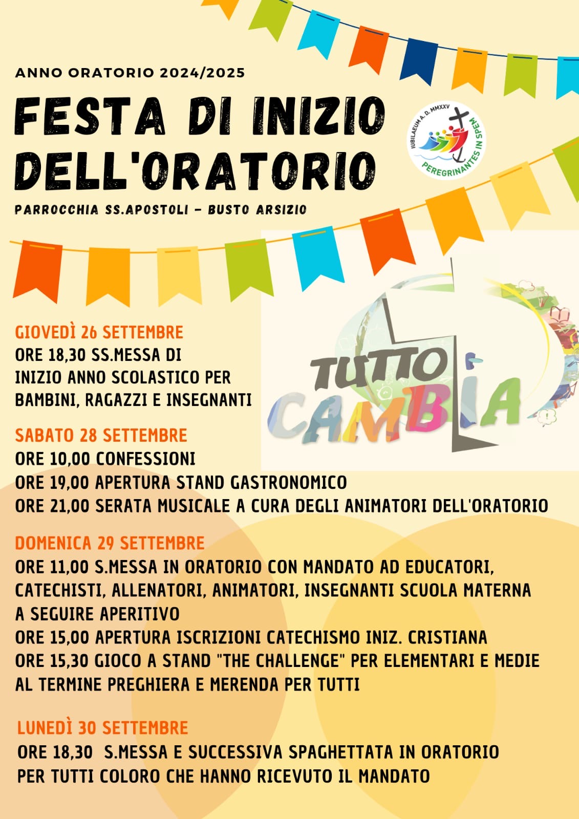 Festa oratorio Santi Apostoli Pietro e Paolo