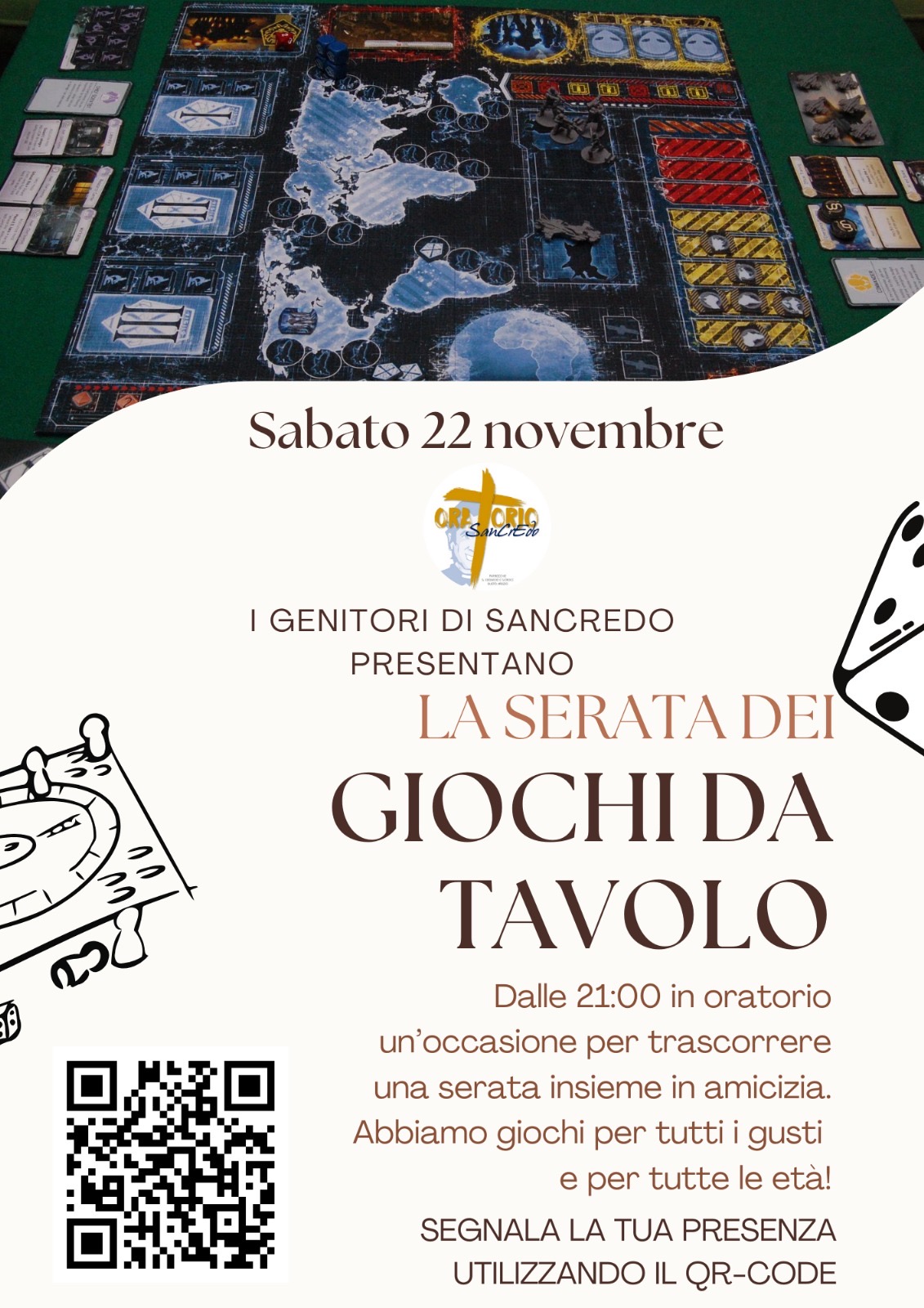 Serata dei Giochi da Tavolo - Oratorio Sant'Edoardo