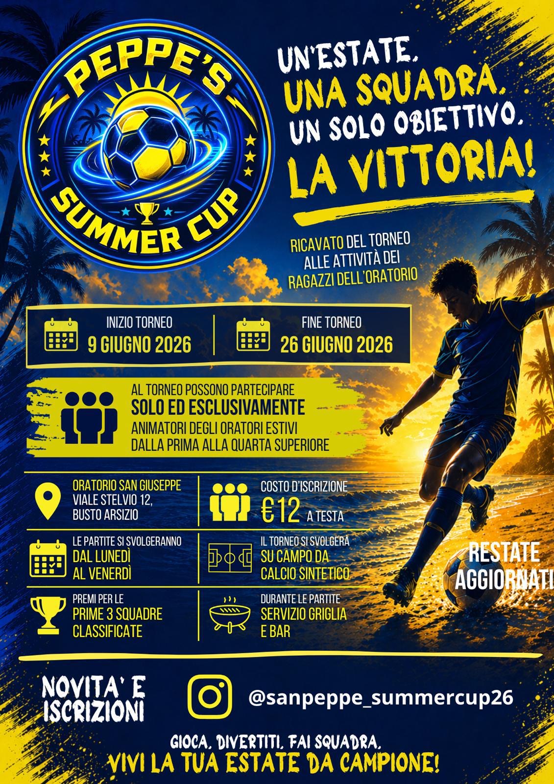 Peppe's Summer Cup - Oratorio San Giuseppe